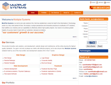 Tablet Screenshot of multiplatsystems.com